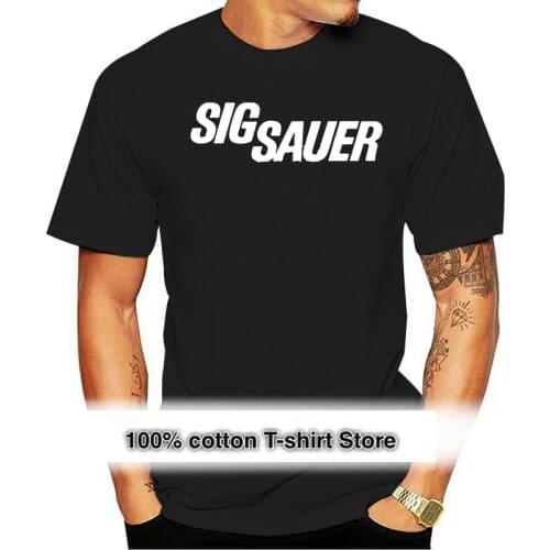 2021 new men SIG Sauer T-shirt