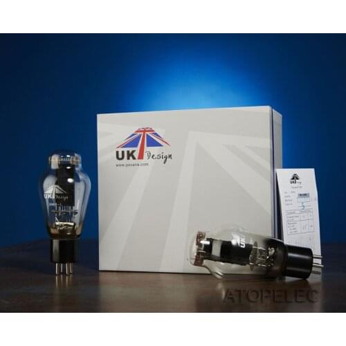 Matched Pair PSVANE 300B-L UK Design Vacuum Tubes 300B