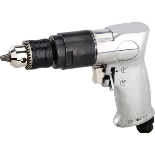 Pneumatic Tool 3/8 1/2 Pistol Type Forward Reversal Air Drill Wind Drilling Machine Gun