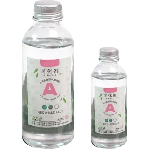 1 Set Clear Resin Epoxy High Adhesive 3:1 AB Crystal Glue Resin DIY Jewelry Making DropshipAdhesives & SealersEpoxies