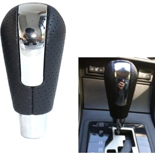 Chrome Automatic Car Shift Lever Knob Gear Shift Knob Lever Shifter For TOYOTA HILUX VIGO KUN26 MK6 SR5 4WD