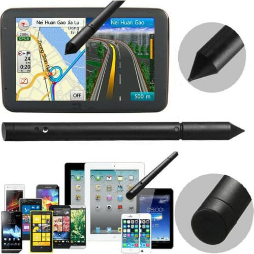 Touch Screen Pen Stylus 2 in 1 Rubber Nib Capacitive & Tip Nib Resistive Touch Stylus Pen For IPhone IPad Tablet GPS Navigator