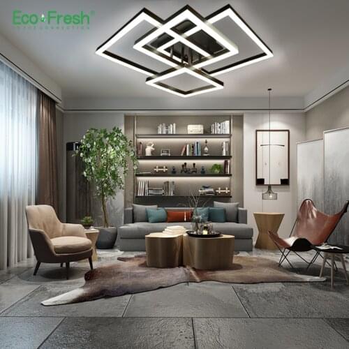 Ecofresh Lighting&Angel Современный светодиодный светильник дистанционного гостиная, спальня, дом, люстра, потолочный 015