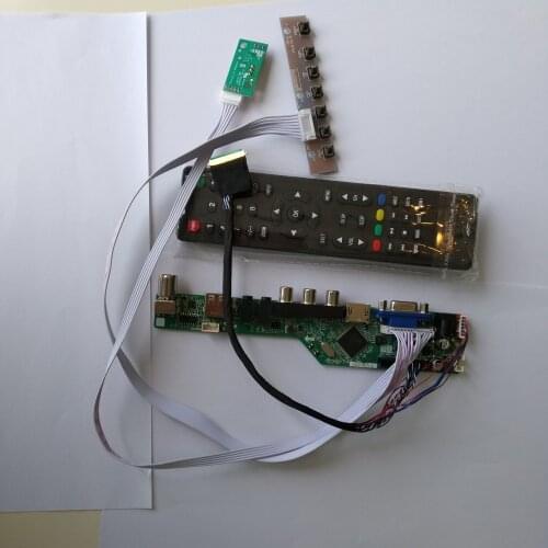 TV LED AV LCD VGA HDMI RF Controller board For LTN154BT08-R06 15.4" 1440×900 PANEL SCREEN Card monitor