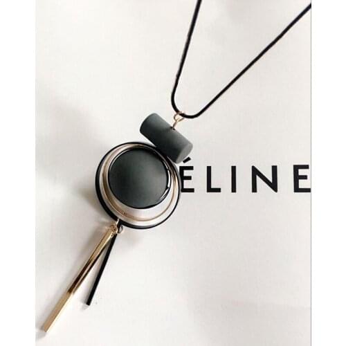 Fashion Personality Chain Necklaces For Women 3 Colors Optional Pendant Necklace Jewelry Romantic Ladies Wedding Party Gifts