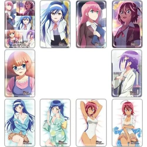 10pcs We Never Learn Card Sticker Smooth Surface DIY Decoration Bus ID Anime Stickers