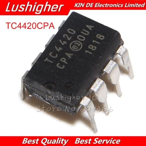 10PCS TC4420CPA DIP TC4420 DIP-8 New Original