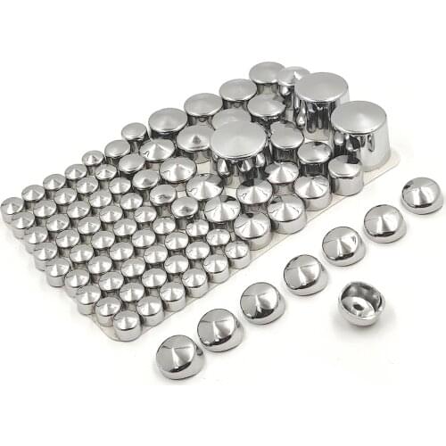 Free Shipping Motorcycle Parts Bolts Toppers Caps For 2000-2005 2006 Harley Davidson Softail Twin Cam CHROMED