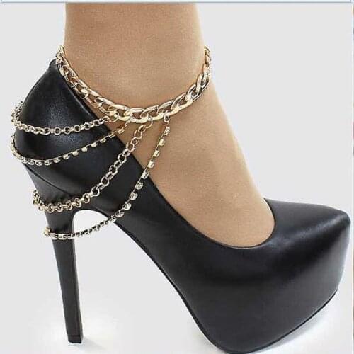 Women Girls Fashion Pretty multi layer feet Foot Chain Anklet Ankle Bracelet New gypsy cavigliera donna pulsera pie