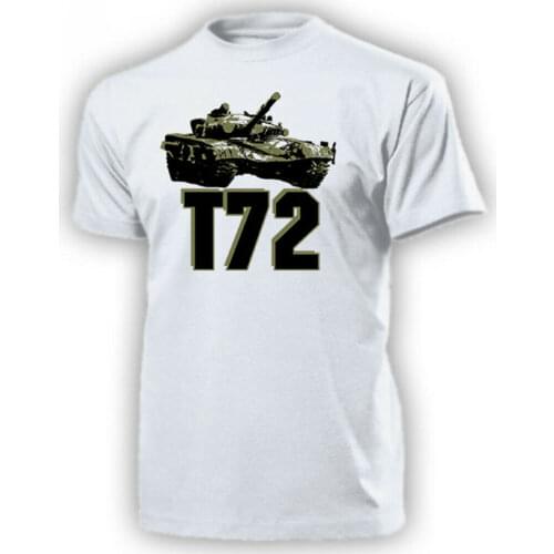 T72 Tank Russia Soviet Battle Tanks Tank Front Russia Men T Shirt Short Casual O-Neck t shirts