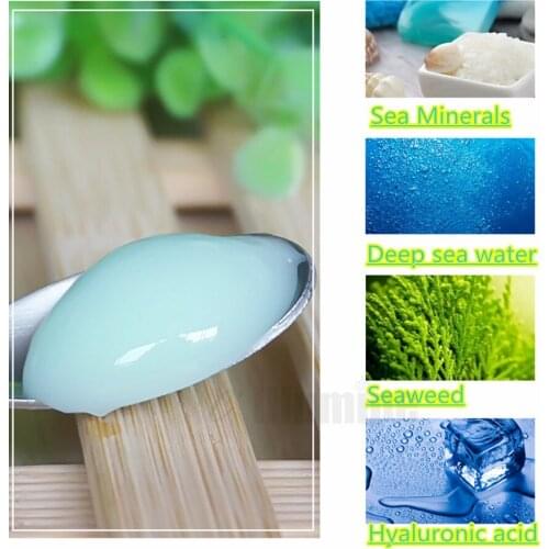 Deep Sea Mineral Fresh Water Cream Refreshing Hydrating Ultra Moisturizing Brightening Firming Cream Cosmetics OEM 1000ml