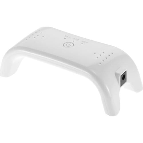 Nail Lamp Fingernail Toenail Gel Curing Lamp Professional Nail Gel Equipment for Nail Salon White