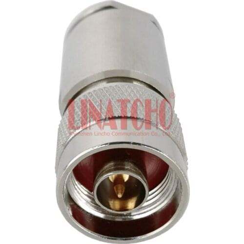 Good Quality Bulkhead Brass 9D-FB SYWV-50-9 SYV-50-9 RG10 RG215 N Male Plug Connector