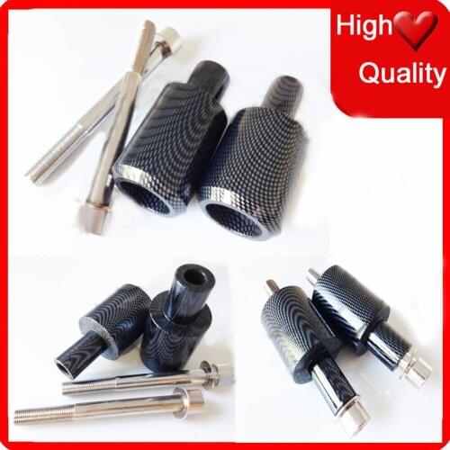 Motorcycle For 2003 2004 2005 2006 Honda CBR 600RR Carbon No Cut Frame Sliders crash Falling protection