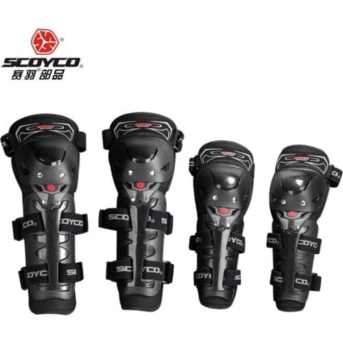 4PCS Motorcycle Knee Pads and Elbow Pads Protector Motorcycle Motocross Riders Protective Equipment Moto Safety Racing Guard