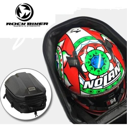 2018 Autumn Winter New ROCKBIKER Motorcycle Back seat bag knight fuel tank bags Motorbike helmet bag backpack waterproof RBB016