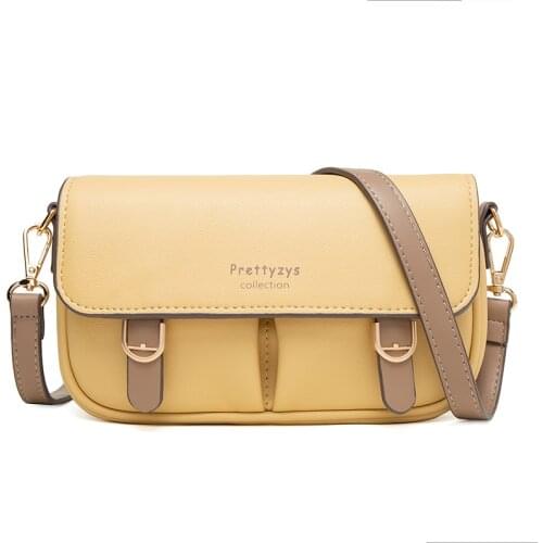 New Casual Women PU Leather Handbags High Quality Women Messenger Bags Female Small Shoulder Bags Sac A Mai