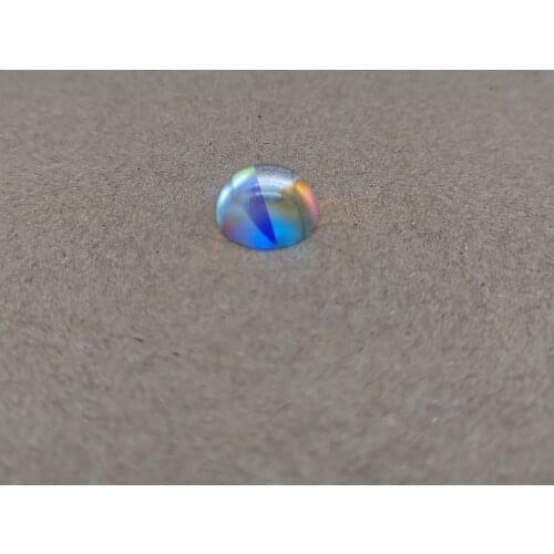 Optical lens K9 glass colorful 12mm lens coating lens Fashion decoration color coating