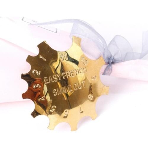 Nail Cutter Plate Nail Plate Models French Manicure Rust-Proof Stainless Steel Nail Art Manicure Edge Trimmer for Female