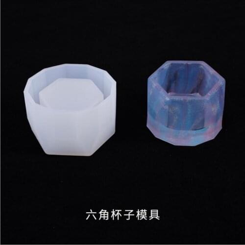 2020 New Transparent Silicone Mould Dried Flower Resin Decorative Craft DIY cup Mold epoxy resin molds for jewelry