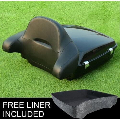 Motorcycle Chopped Pack Trunk Backrest For Harley Tour Pak Touring Street Electra Road Glide FLHR FLHX FLHXS Models 2014-2020