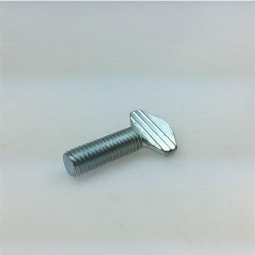 STARPAD Car repair parts hand screw screw flat flat wave board bolts 10 * 30 blue and white carbon steel material