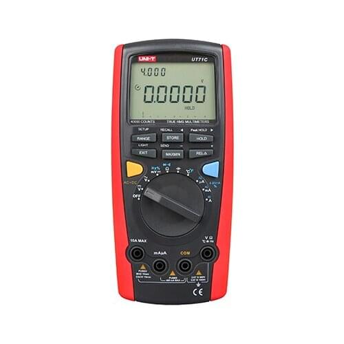 UNI-T UT71C AC DC 1000V 10A Resistance Capacitance True RMS USB Interface Smart Tester Digital Multimeter For Sale