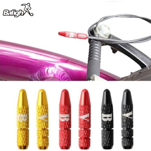 Balight Bike Brake Shifter Inner Cable End Caps Cable Tips Aluminum Cycling Part Shift Cables End Caps Bike Accessories