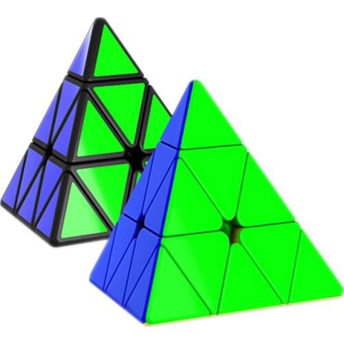YJ Magnetic 3x3 M 97x81mm Triangle Speed Magic Cube Profession Puzzle Education Strange-shape Cubes Game Childrens For Toy Gift
