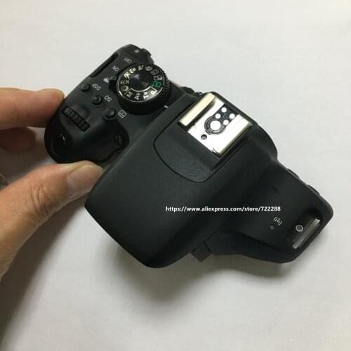 New Repair Parts For Canon EOS 800D Rebel T7i Kiss X9i Top Cover Case Ass'y With Power Switch Shutter Button Flex Cable