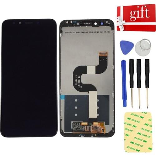 5.99" For Xiaomi A2 MI A2 LCD Screen for Xiaomi 6X Mi6X LCD Display Screen Panel Touch Screen Digitizer Sensor Assembly Frame