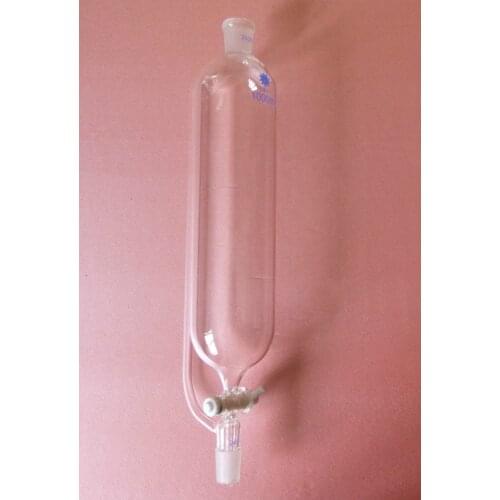 1000ml,24/29,Pressure Equalizing Funnel,W/PTFE Stopcock,1 Litre,Borosilicate Glass