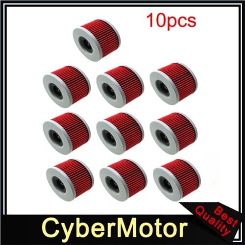 10x Oil Filter For CB250 CB400 CB350 CB450 CBX550 CM400 CBR250RR CM450C CM400A CB250 CM400E CX500D CBX400 CBX550 CX500 VTR250