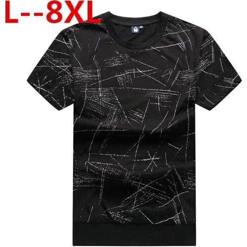 10XL 8X Summer New Men T Shirt Letter Flower Print Green Color For Man Fashion Short Sleeve Slim Fit T-Shirt Male Tops Tee Shirt
