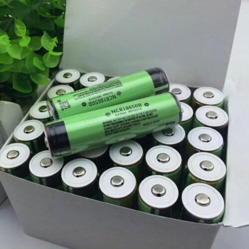 20pcs/lot New Protected 18650 3400mAh Battery NCR18650B with Original New PCB 3.7V for Panasonic Wholesale