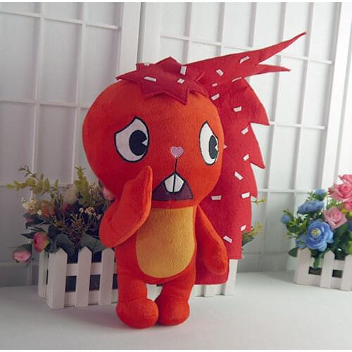Anime HTF Happy Tree Friends Flaky 38cm Toys Stuffed Plush Pillow Cushion Children Christmas Gift