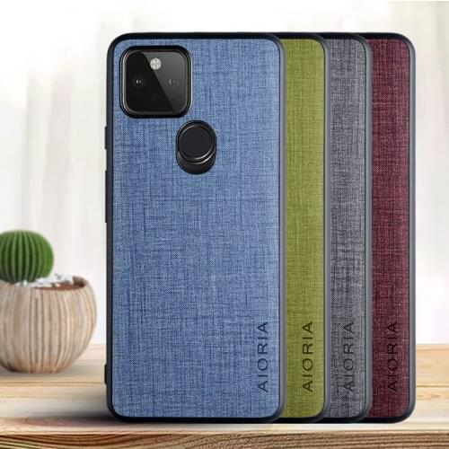 Cross pattern case for Google Pixel 4A 5G case cover,TPU+PU 2in1 Material