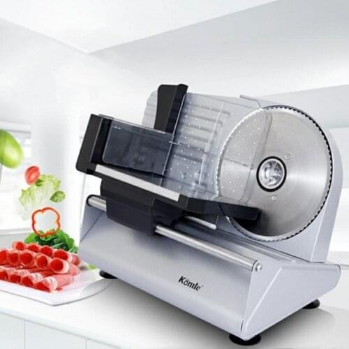 Electric Slicer Multi-function Meat Slicer Semiautomatic Household Desktop Lamb Slice Vegetables Bread Ham Frozen Meat chopper
