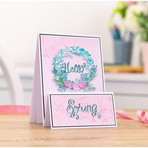 JMCRAFT 2021 New English Alphabet Decoration #1 Metal Cutting Dies DIY Scrapbook Handmade Paper Craft Metal Steel Template Dies