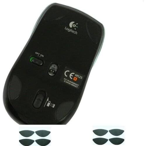 Mouse Skates / Mouse Feet for Logitech V320 V450 M505 M525 M545 (Pack of 2 ,0.6mm)