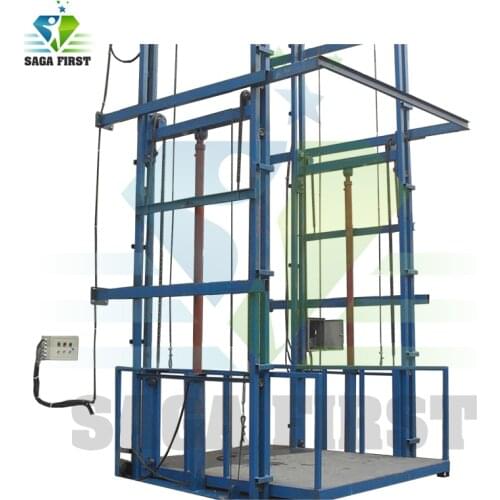 Workshop Steel Plate Elevator Transportation Lift