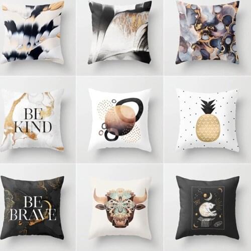 Nordic ins style fashion simple sofa cushion lumbar pillow cushion