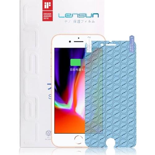 LENSUN Nano Front Film For iPhone 8 Plus Screen Protector