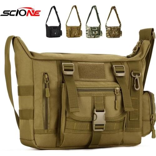 Fishing Bag Multifunctional Outdoor Waist Bag Portable Lure Waist Pack Messenger Bag Pole Package Fishing Tackle Bag XA132G