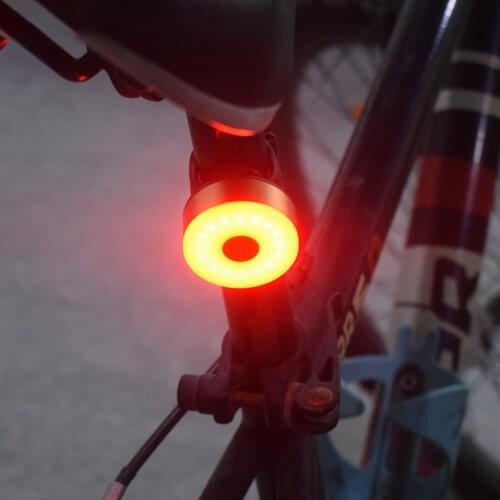 Mini LED Bicycle Tail Light Usb Chargeable Bike Rear Lights IPX5 Waterproof Safety Warning Cycling Light Helmet Backpack Lamp