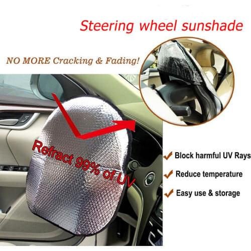 Thermal Insulation Car Steering Wheel Cover For Lexus MG Mercedes Benz W205 W203 W212 W124 W204 AMG Volvo XC90 S60 V40 S80 XC60