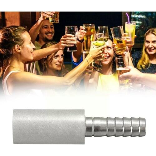 1Pc Steel Oxidation Diffusion Stone Bubble Stone Beer Carbonated Tool Aerator Brewing Accessories Beer Bar Stone Home A2K6