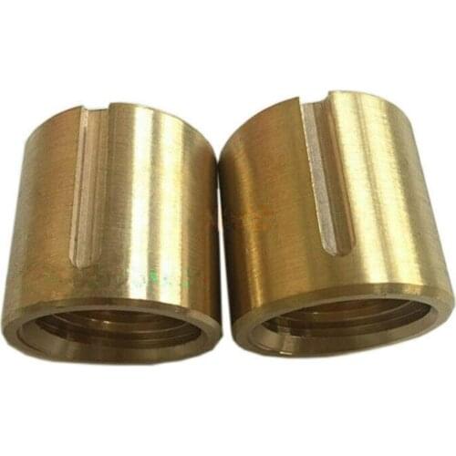 2Pcs Bridgeport Milling Machine Brass Cross Feed Copper Nut CNC X Axis Vertical Mill High Quality