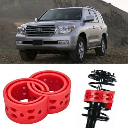 2pcs Size D Front Shock Suspension Cushion Buffer Spring Bumper For Toyota Land Cruiser