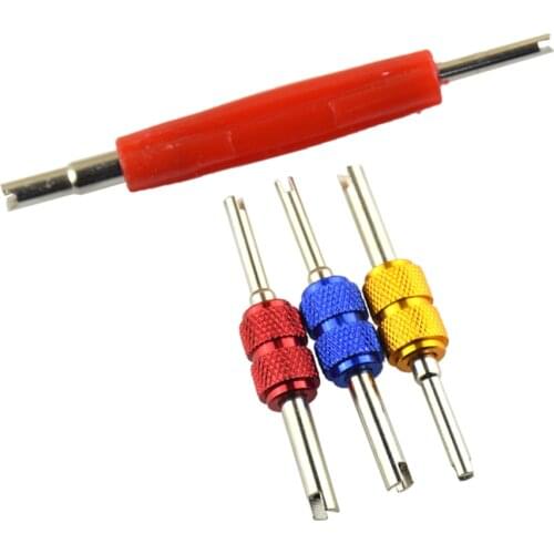 4 pieces universal car truck wheel valve stem core remover tools